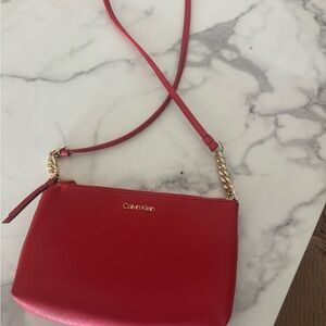 Calvin Klein Scarlet Crossbody Bag